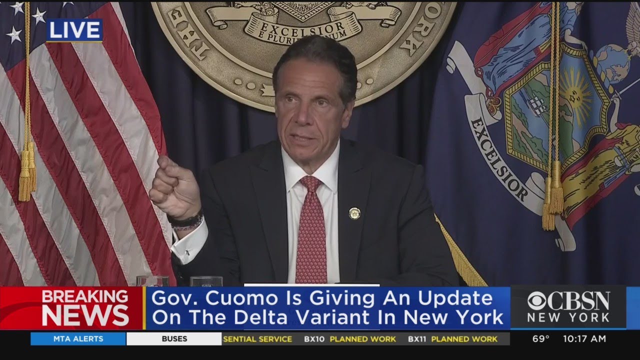 Cuomo Announces Vaccine, Testing Mandate For Transit Workers