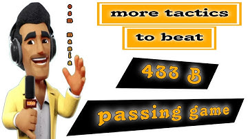 OSM TACTICS 2024 : Beat OSM 433B Passing Game (  balanced or stronger squad...away or home  )