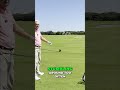 Golf Practice Swing vs  Real Swing  Fix Your Game