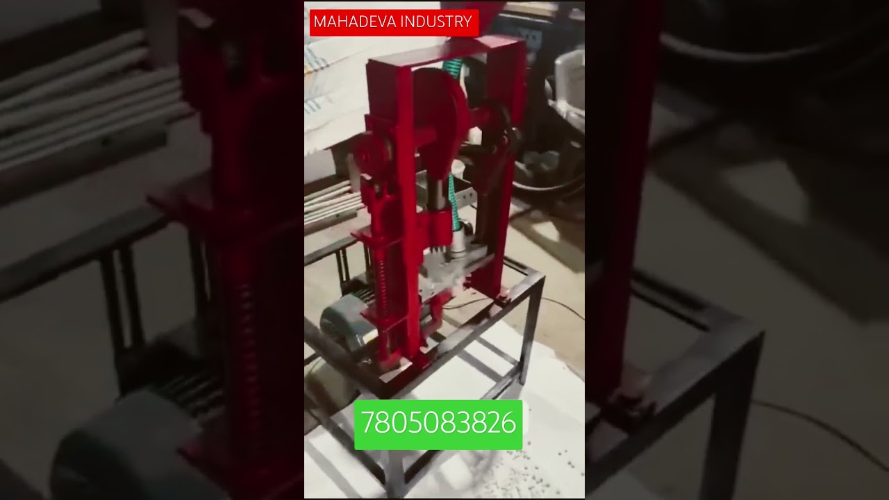 Camfor teblet making machine 