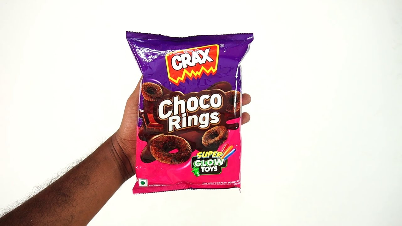 New Crax Choco Rings Puffs super glow inside - YouTube