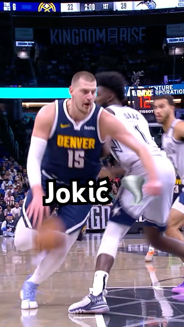 Jokić in the SPIN CYCLE