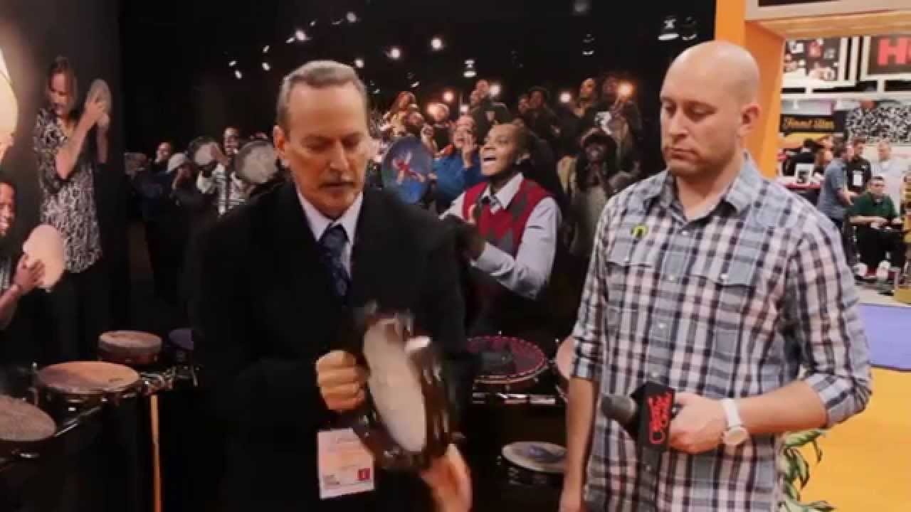 Guitar Center New from NAMM Remo Gospel Church Tamborine YouTube