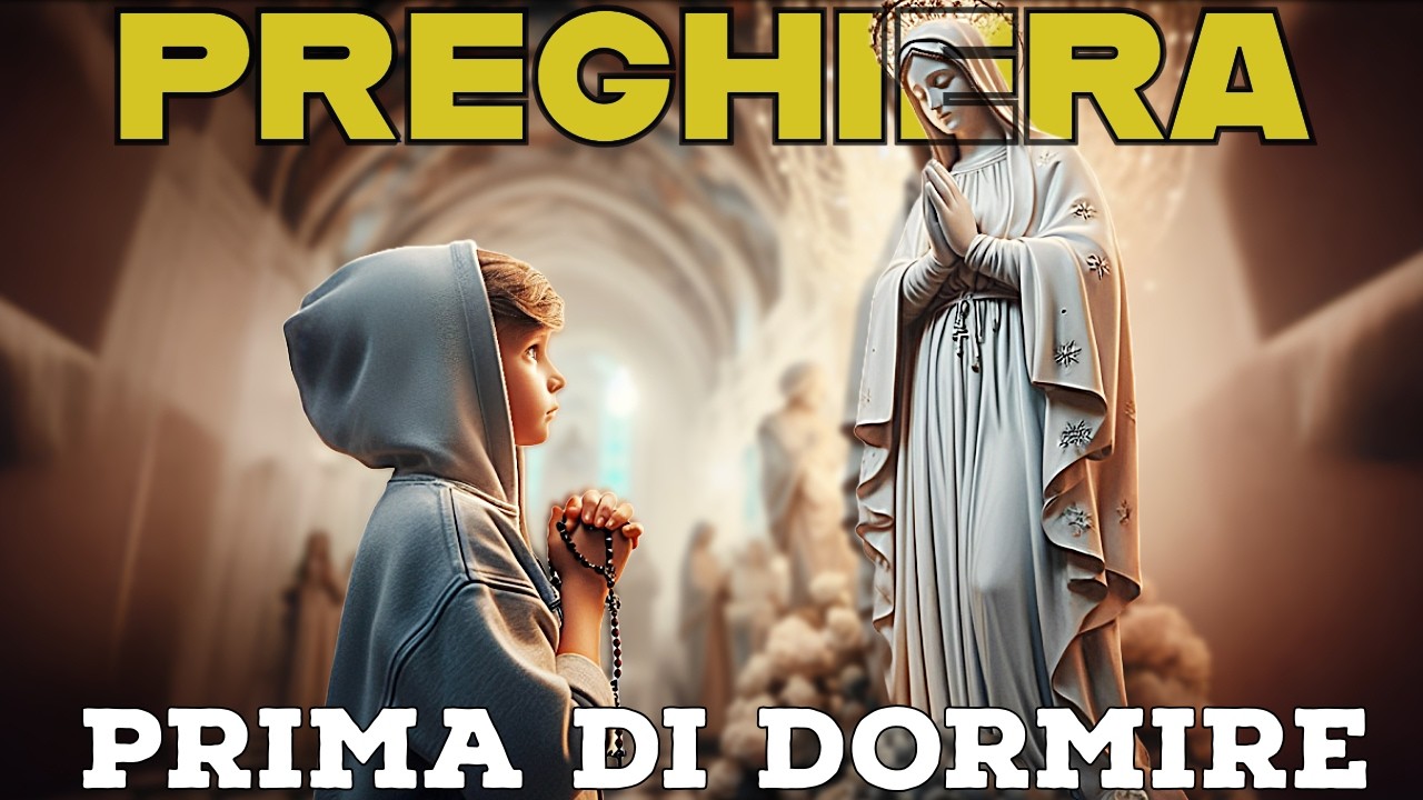 PREGHIERA PRIMA DI DORMIRE 🙏 Compieta❤️Venerdì 27 Febbraio 2026