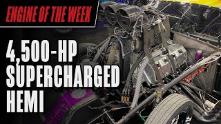 4,500-HP Supercharged Brad Anderson Hemi Engine