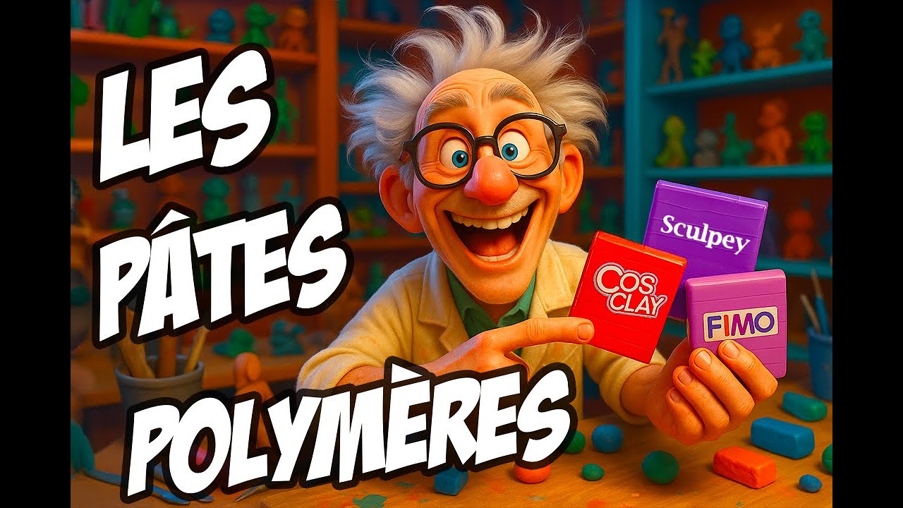 Tout savoir sur la pâte polymère : Fimo, Cosclay ou Sculpey ?