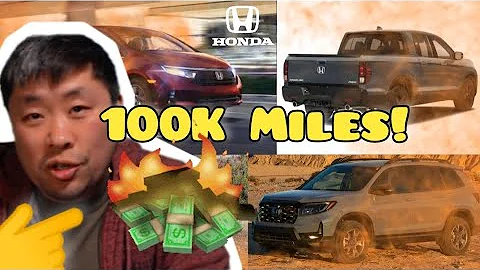 True Cost of 100K Honda Maintenance in 6 min 48 seconds! | Ridgeline | Pilot | Odyssey | Passport