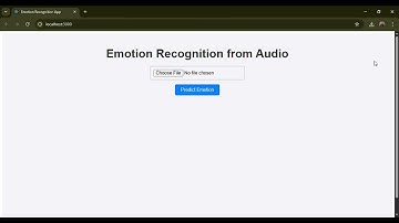 Speech Emotion Recognition using Machine Learning