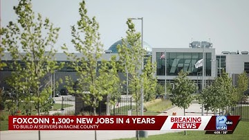 Foxconn to build AI servers at Mount Pleasant plant