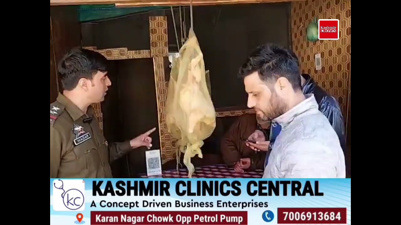 a joint market inspection drive was carried out in various markets of Kalaroos town in Kupwara 