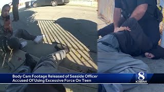 Bodycam video released in Seaside police 'excessive force' investigation