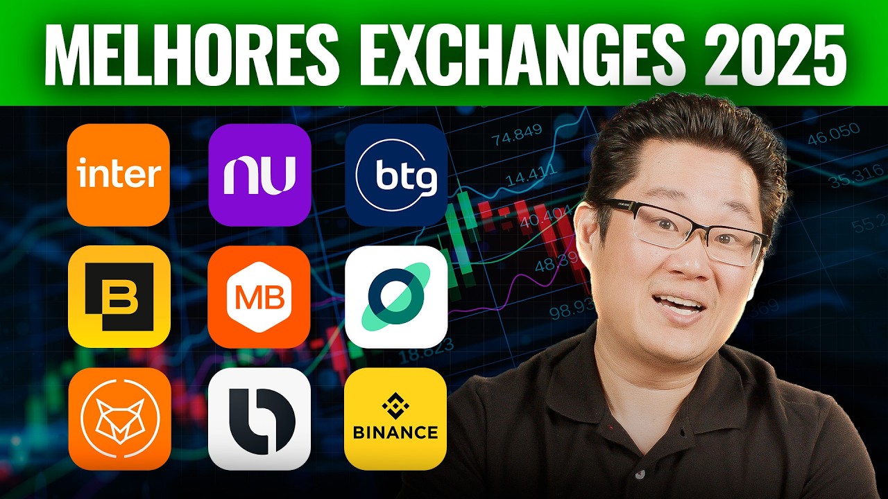 COMPARATIVO: MELHORES CORRETORAS DE CRIPTOMOEDAS em 2025 - Descubra a ideal  para o seu perfil
