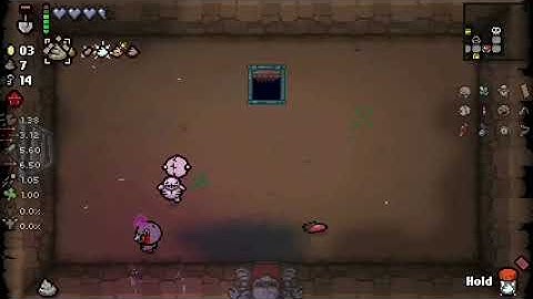 tainted blue baby with rock bottom and "the chariot?"