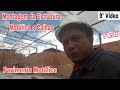 Tesouras e Calhas do Pavimento Metálico estão pronta Vejam como ficou, em detalhes