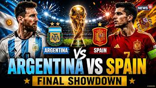 FIFA World Cup Final LIVE: Argentina vs Spain | Excitement Builds Worldwide | Final Fever Takes Over screenshot 3