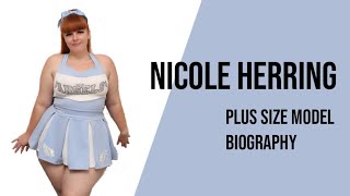 So Cute Adorable.. Nicole Herring Biography | Plus Size Fashion | Curvy Model