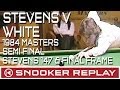 Jimmy White v Kirk Stevens 1984 Masters Semi-final (Stevens 147 and final frame)