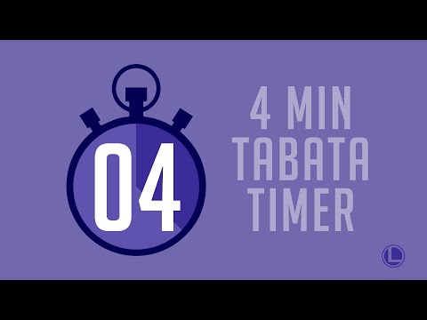 4 MIN TABATA TIMER