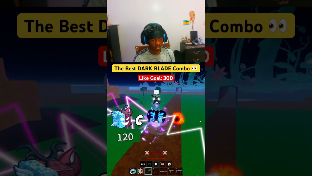 BEST DARK BLADE SPIRIT COMBO BLOX FRUITS