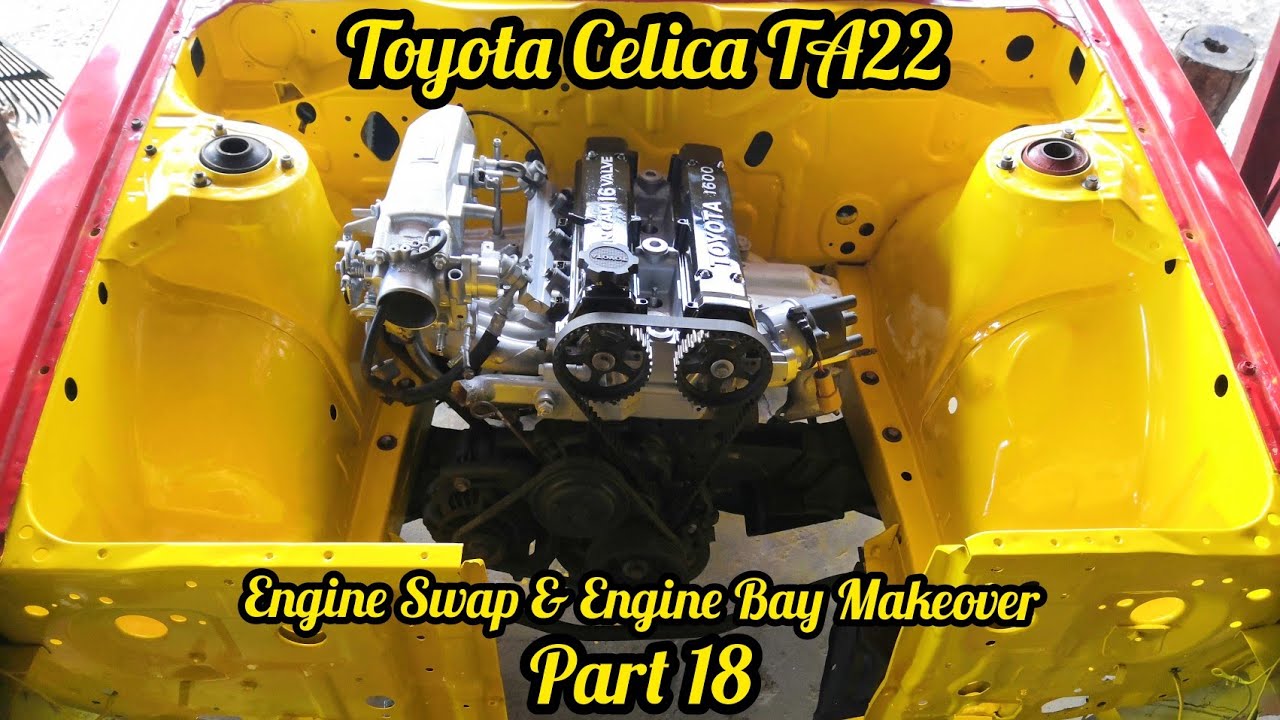 How To Engine Swap l Toyota Celica TA22 l Part 18 - YouTube