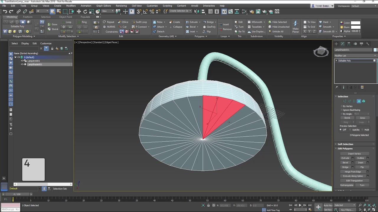 3ds Max Started Lesson - Spline Modeling - YouTube