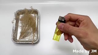 How to make a fire with an empty lighter @ThomasKim