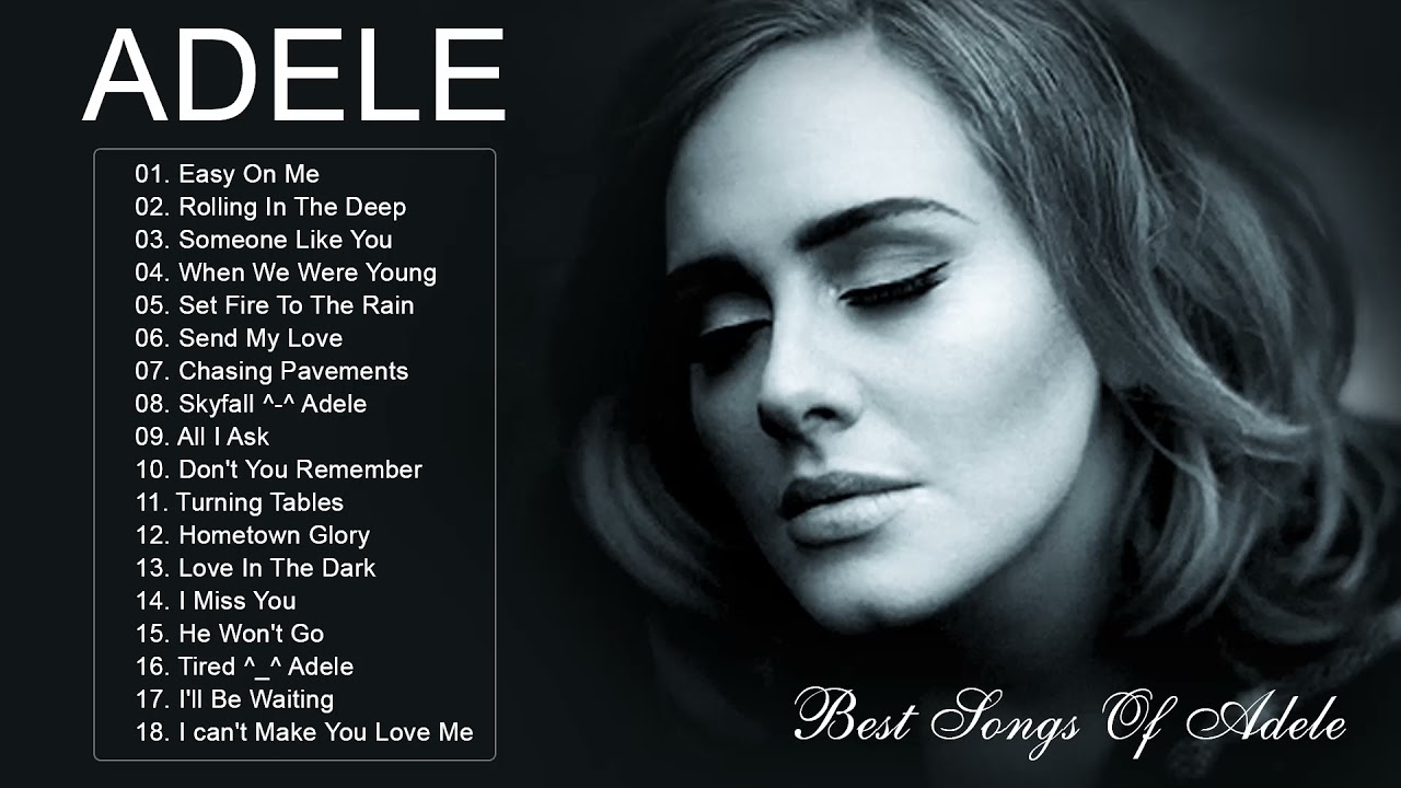 ⁣Adele Greatest Hits Full Album 2021 - Adele Best Songs Playlist 2021