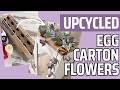 Turn Old Egg Cartons Into AMAZING Spring Decor!