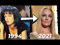 Pulp Fiction (Tempo de Violência). Veja o antes e depois do elenco !   (2021)