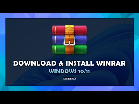 How To Download and Install WinRAR On Windows 10/11 | (Tutorial)