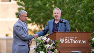 St. Thomas Celebrates Major Gift to Benefit the Liberal Arts and Athletics