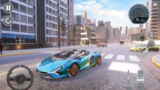 Ultimate Car Driving Simulator - NEW CAR LAMBORGHINI AVENTADOR - Android Gameultimate car driving screenshot 1