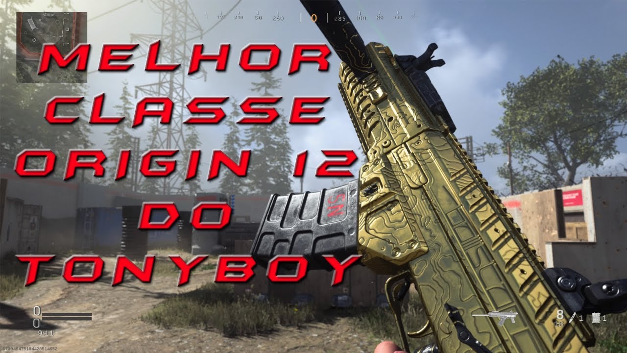 MELHOR CLASSE ORIGIN 12 COD WARZONE/MP - A 12 DO TONYBOY (CLASSE PRO E CLASSE NOOB)