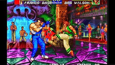 Fatal Fury 3" Franco Bash vs Bob Wilson 4k 60FPS