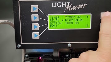 How to program a ILC Light Master timer with relays