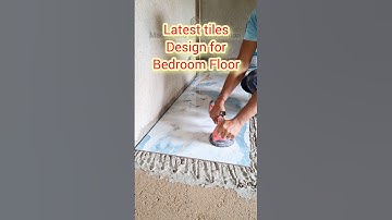 latest tiles design for bedroom floor #shorts #tilesinstallation #tilesdecoration