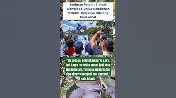 Sosok Seniman yang Patut Untuk di Teladani #beritaviral #shotrs #patung
