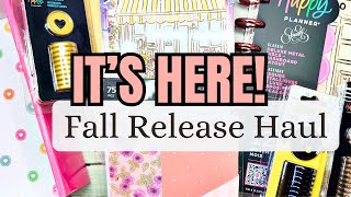 Fall Release Haul - It’s Here- Happy Planner 