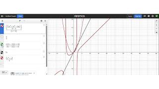 How to use Desmos - Alg B: Module 11: rational expression and GCF, multiply rational expression, di