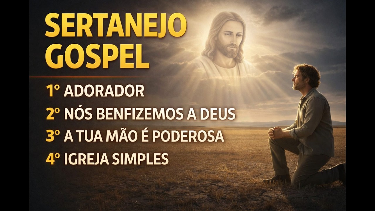 Esses hinos QUEBRARAM o brasil de norte a sul - ADORADOR - sertanejo gospel