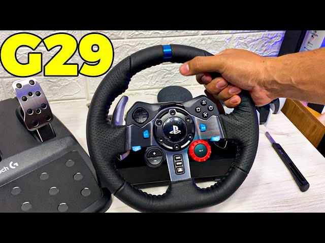 VOLANTE LOGITECH G29 - UNBOXING E PRIMEIRAS IMPRESSÕES 