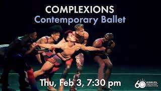 Complexions Contemporary Ballet, Star Dust - Jorgensen Center For The Performing Arts