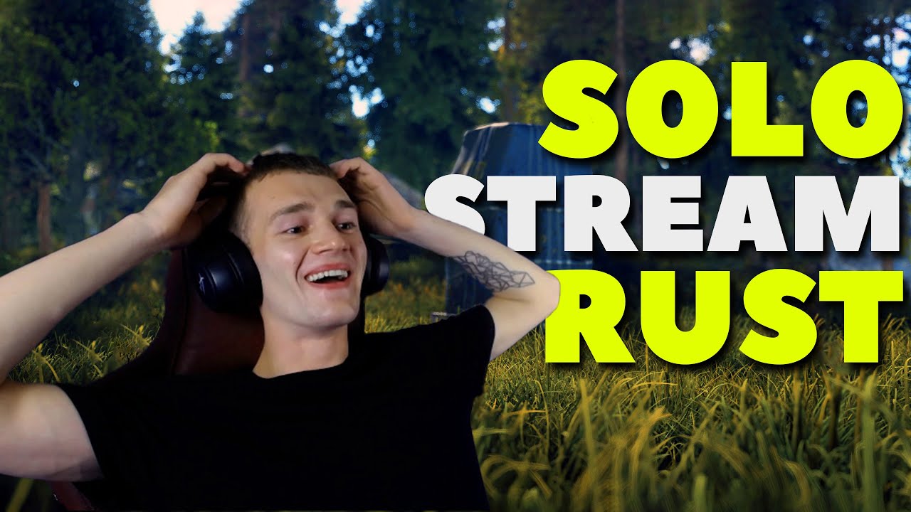 СОЛО ВЫЖИВАНИЕ ПОСЛЕ ГЛОБАЛЬНОГО ВАЙПА! БИСКВИТ СТРИМИТ RUST/RUST