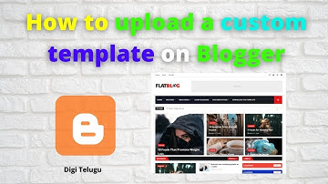 How To Change Blogger Theme Telugu 2020 || free templates for blogger