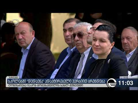 სკოლებში იაკობ გოგებაშვილის „დედა ენა“ ბრუნდება