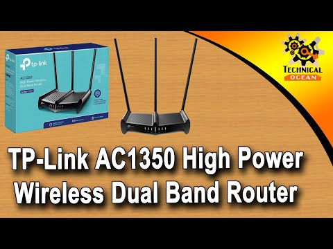 TP-Link Archer C58HP AC1350 High Power Wireless Dual Band 1350Mbps Router Setup