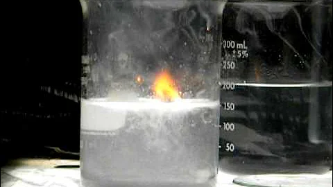 Sodium Reacts with Water