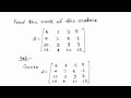 how to find rank of matrix very simple @VishalJihuli