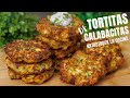 Puedo comer estas tortitas de calabacitas todos los días, la receta más fácil y rica con calabacitas