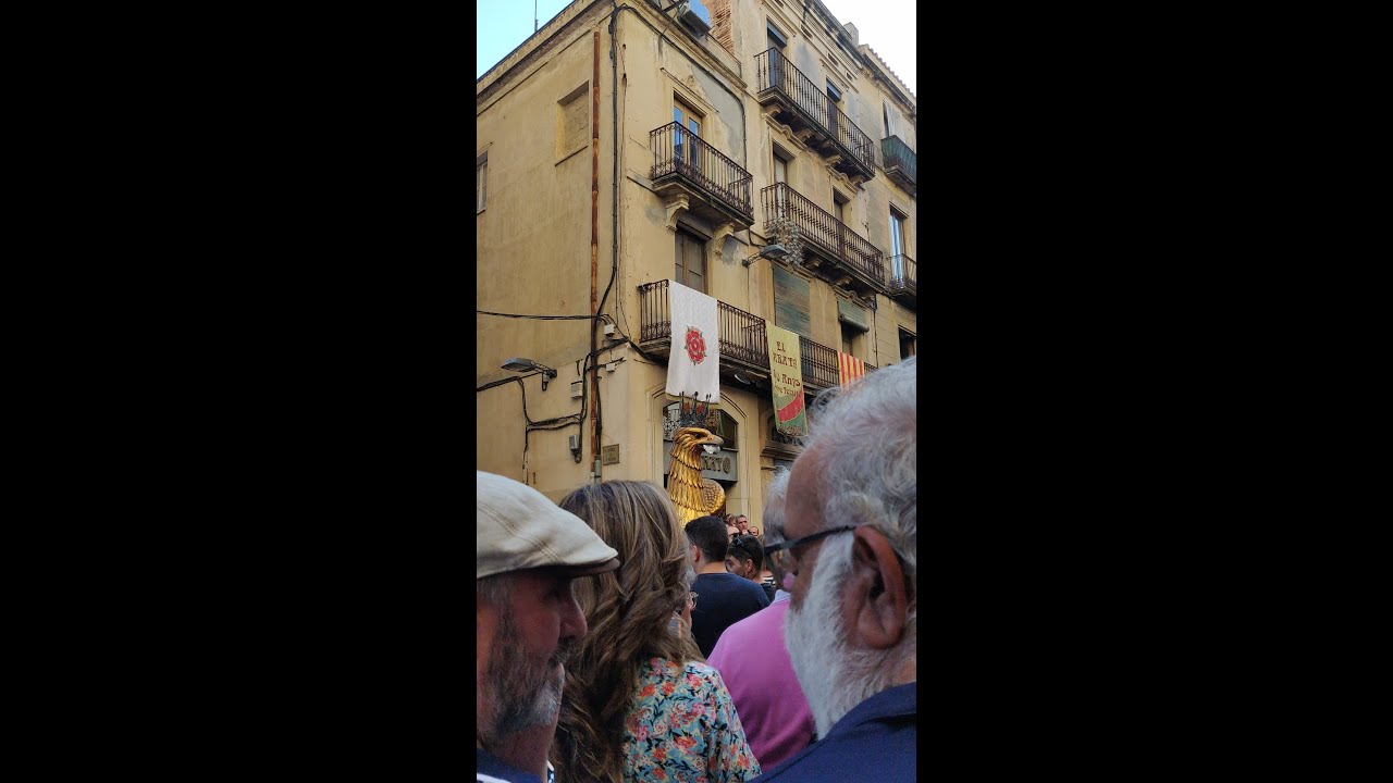 Ball Solemne curt de l'Àliga de Reus abans de la Professó de Corpus 2022